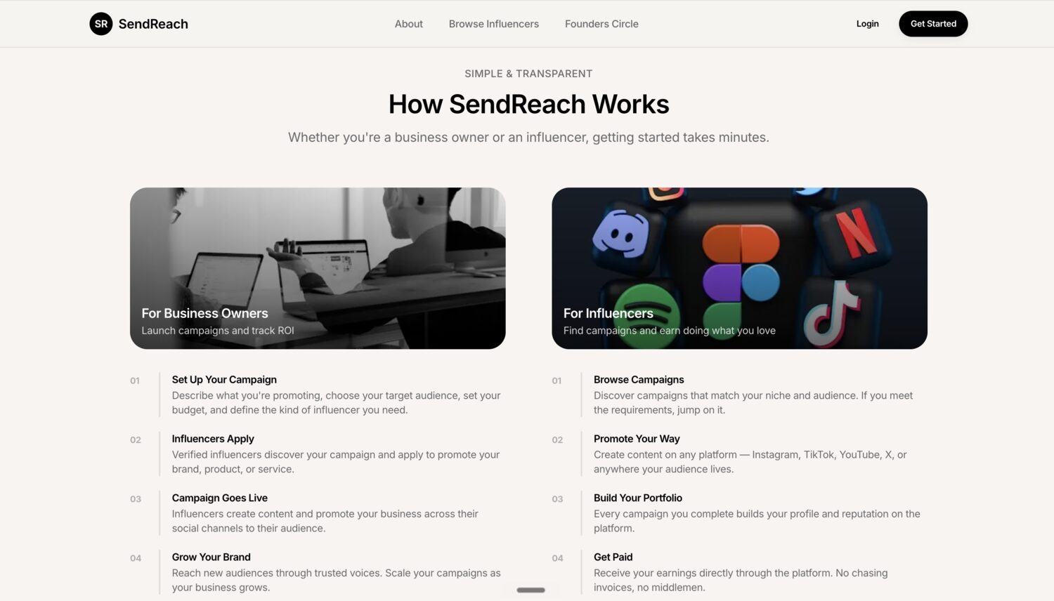SendReach — detail 3